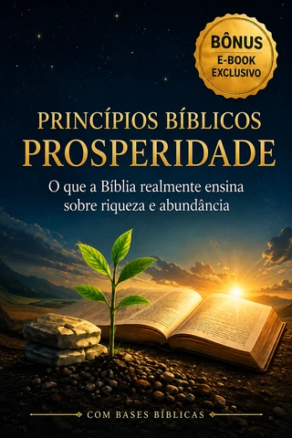 Capa do e-book Princípios Bíblicos da Prosperidade - o que a Bíblia realmente ensina sobre riqueza e abundância